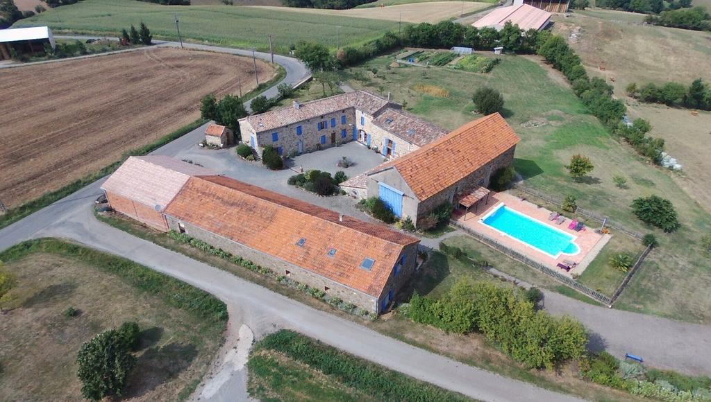 Laparrouquial Gites & Chambres D'Hotes Peyrecout מראה חיצוני תמונה